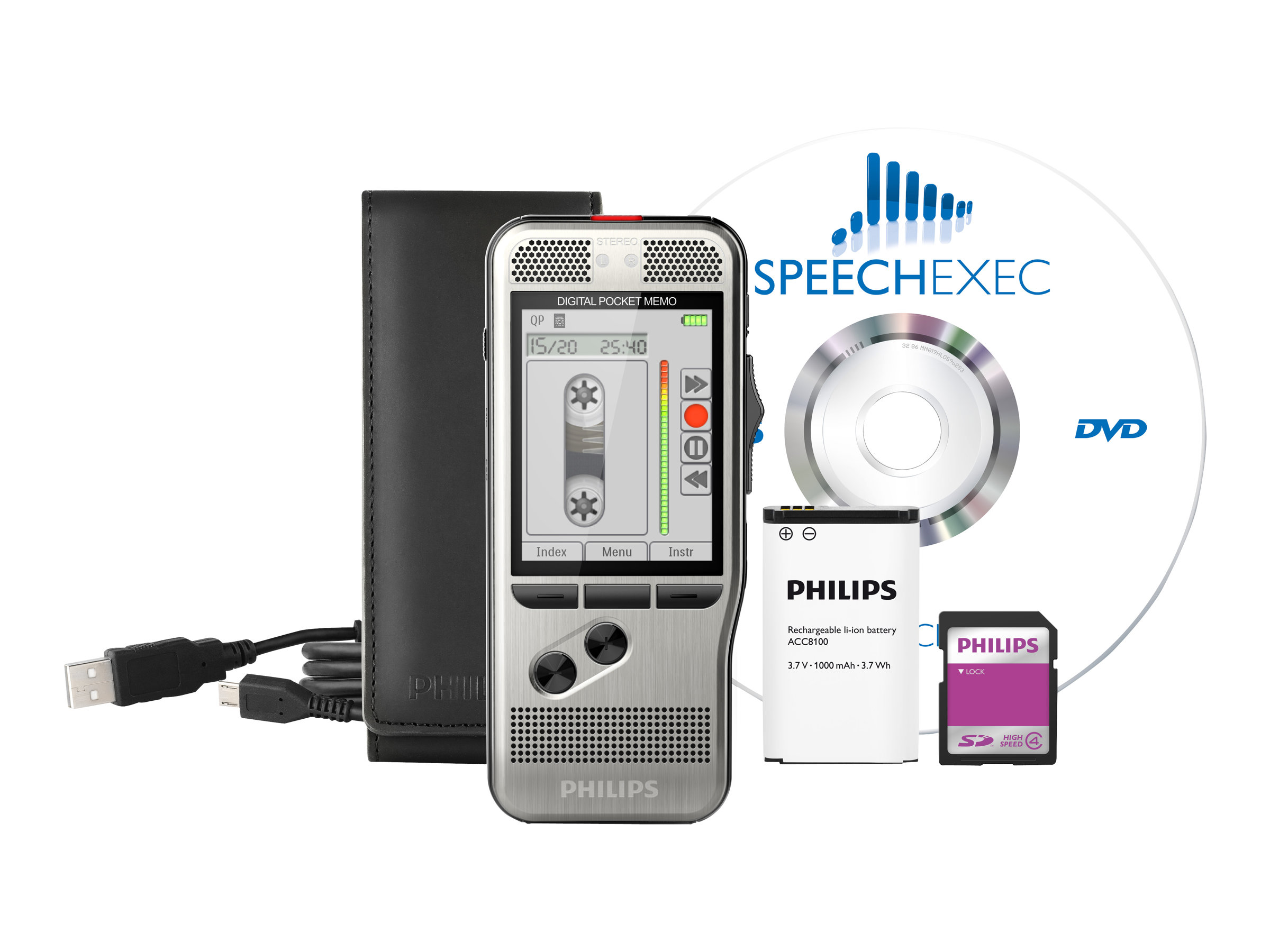 1 Pocket Mémo PHILIPS Pro DPM7200