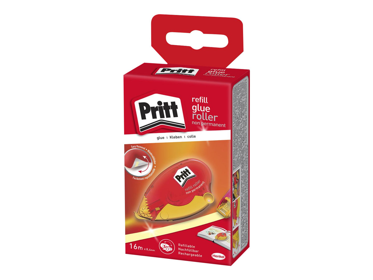 1 Roller de colle rechargeable PRITT-Colle repositionnable-16 m x 8,4 mm