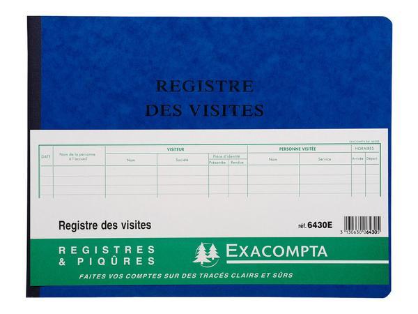 1 Registre visiteurs