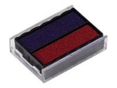 1 Blister de 3 Encriers Trodat 4850 bleu/ rouge