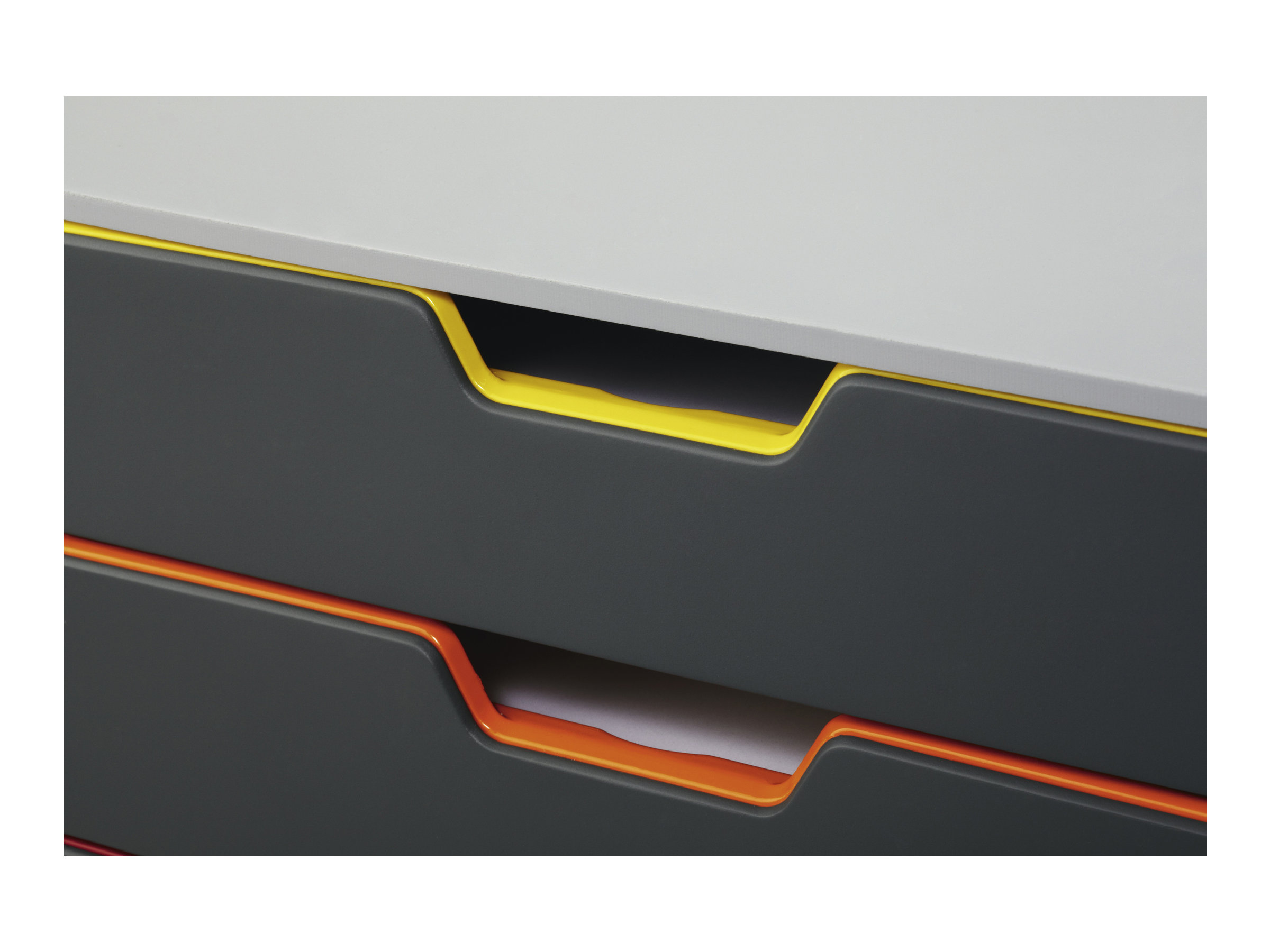 1 Module de classement 5 tiroirs  VARICOLOR gris