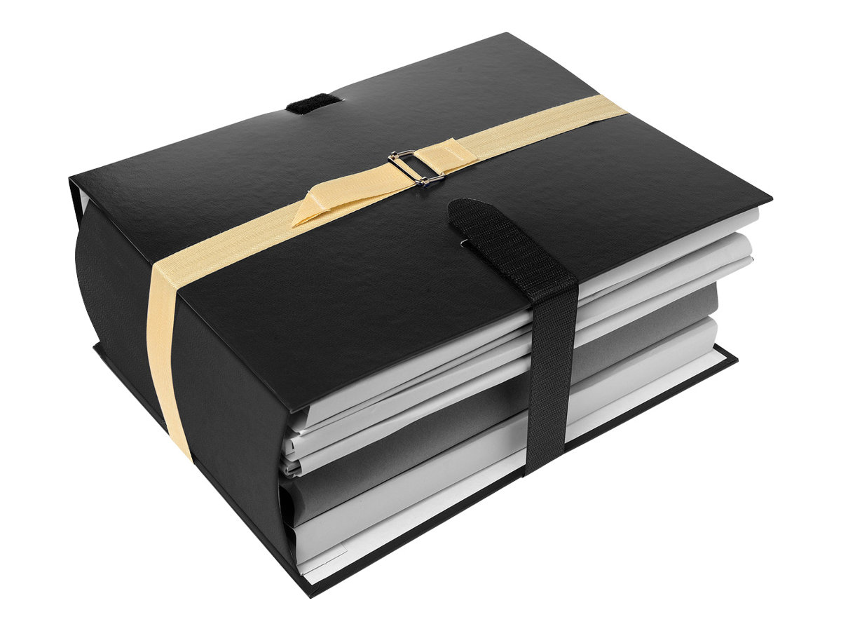 1 Lot de 25 Sangles avec boucle métallique.