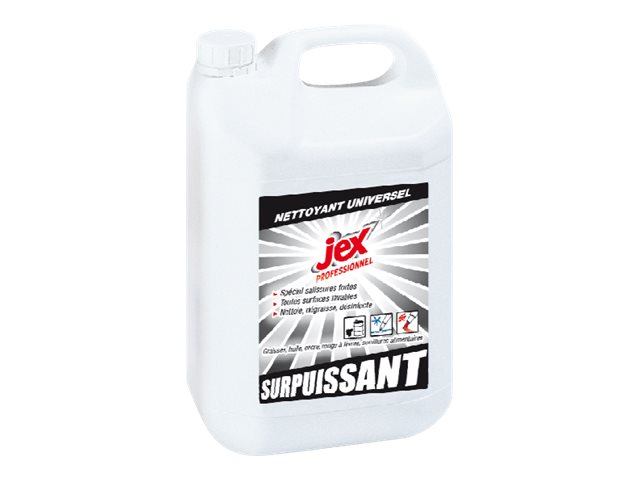 1 Bidon 5 litres de nettoyants Surpuissant Jex pro