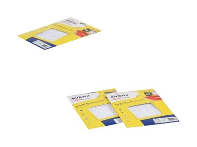 1 160 étiquettes multi, usages AVERY 38,5x65 mm, blanc
