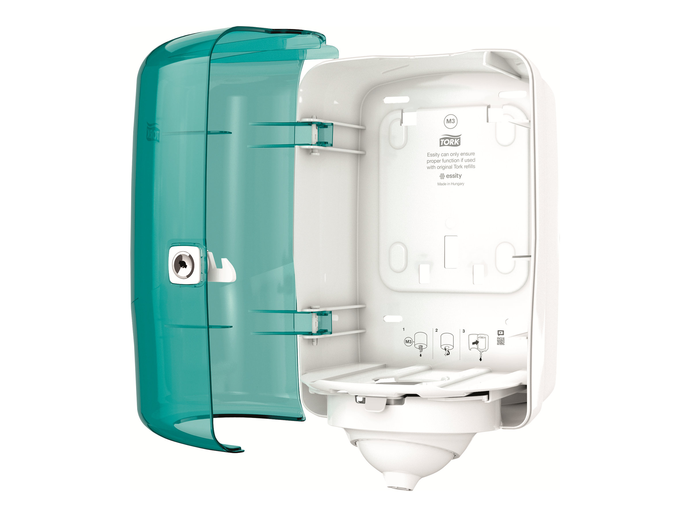 1 Distributeur essuie-mains Tork Mini reflex M3
