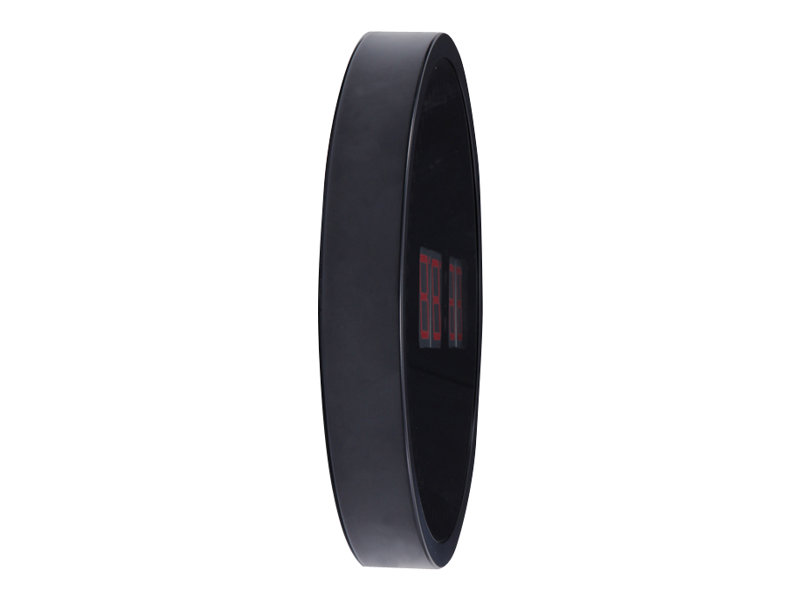 1 Horloge murale LED ronde seconde défilante