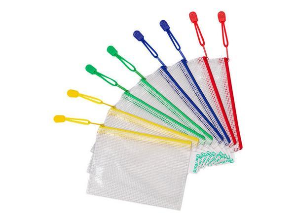 1 Sachet de 8 Pochettes souples armées ZIP - TARIFOLD -A6