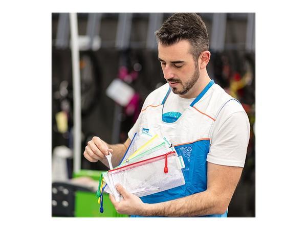 1 Sachet de 8 Pochettes souples armées ZIP - TARIFOLD -Chéquier