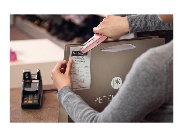 1 Pince agrafeuse Sp19 1/4 métal rose + une boite de 5000 agrafes offert