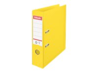 1 Classeur à levier ESSELTE VIVIDA N°1 Power Jaune Dos 7,5 cm
