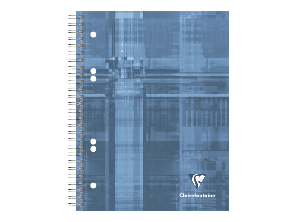 1 Cahier spirale Clairefontaine perforé Bind'O Block A5+, 5x5, 180 pages