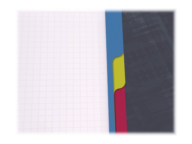 1 Cahier spirale Clairefontaine perforé Bind'O Block A5+, 5x5, 180 pages