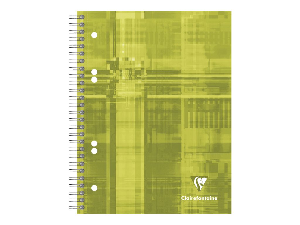 1 Cahier spirale Clairefontaine perforé Bind'O Block A5+, 5x5, 180 pages