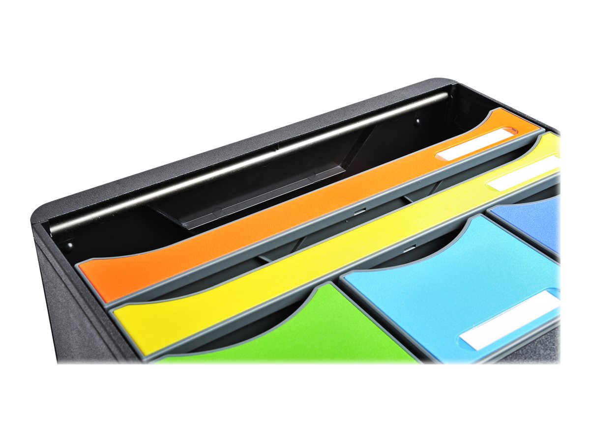 1 Module de classement 6 tiroirs STORE BOX MAXI arlequin