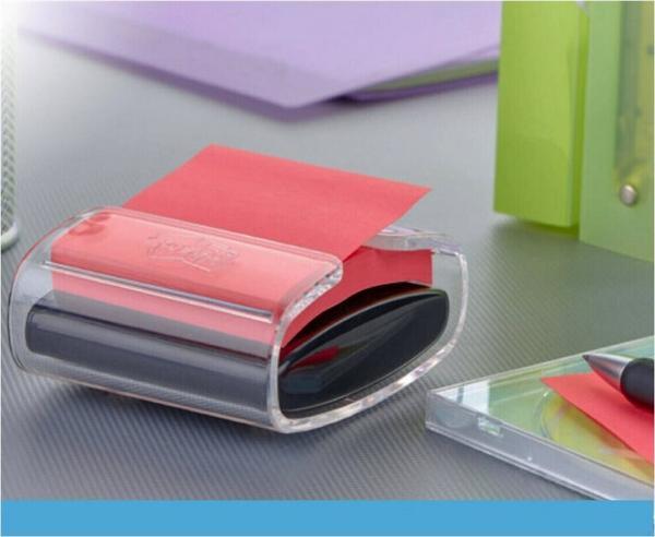 1 12 Blocs ZNotes Super Sticky 76x76 mm +dévidoir offert
