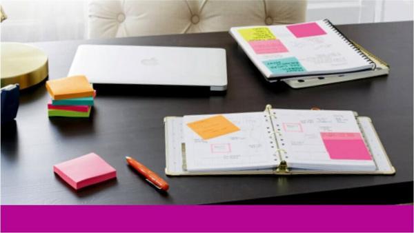 1 12 Blocs ZNotes Super Sticky 76x76 mm +dévidoir offert