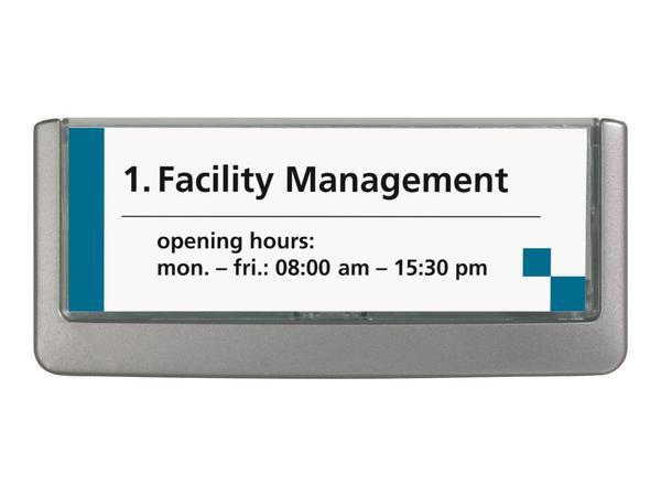 1 Plaque de porte CLICK SIGN "Titre"