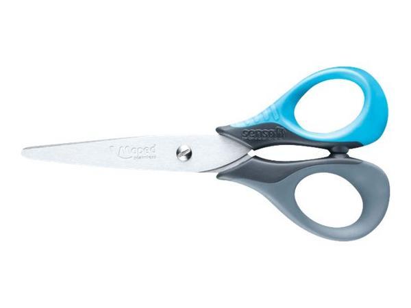 1 Paire de ciseaux à bout rond MAPED 13 cm