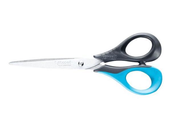 1 Paire de ciseaux à bout rond MAPED 16 cm