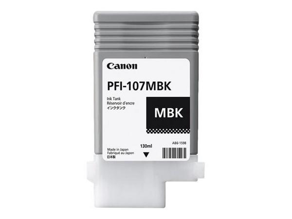 1 Cartouche CANON PFI-107 noire mat pigmenté