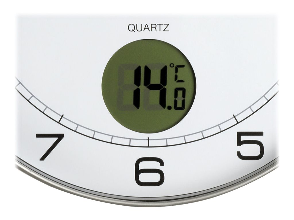 1 Horloge murale avec thermomètre