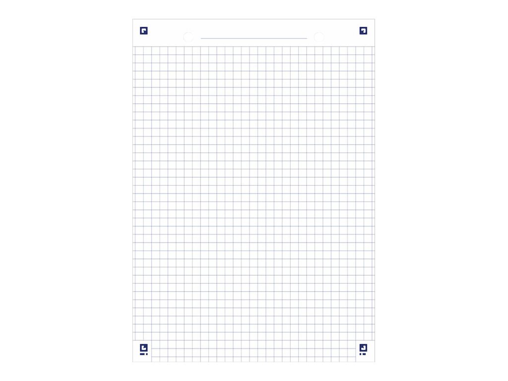 1 Bloc de 30 feuilles de fiches bristol blanches 5x5 A5