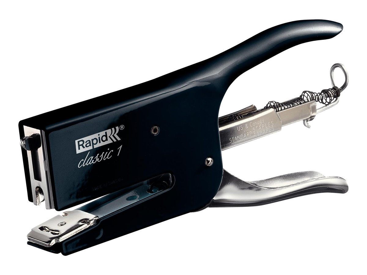 1 Pince agrafeuse Rapid Classique K1 Noir