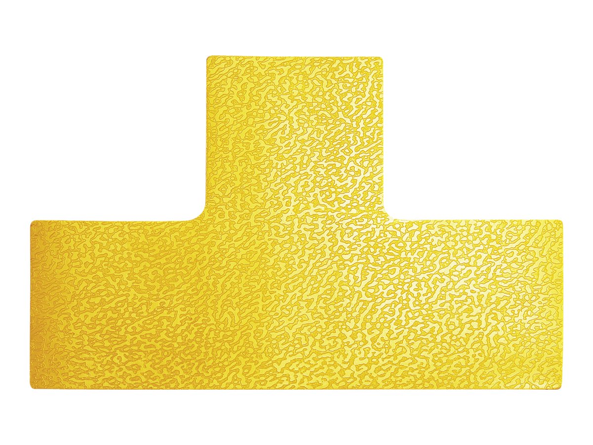 1 Sachet de 10 Adhésif de marquage au sol en forme deT