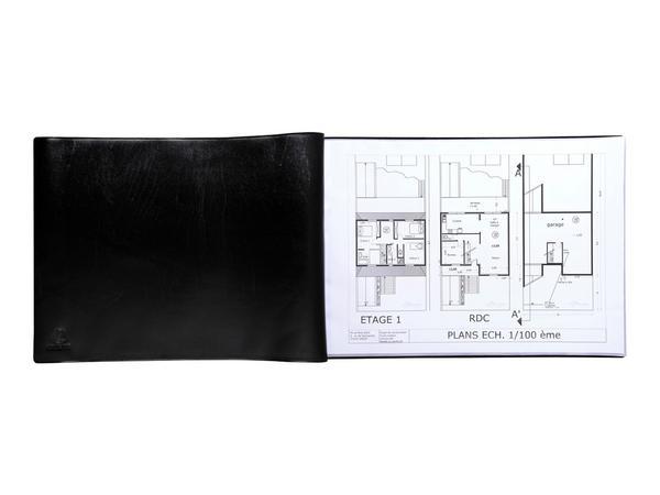1 Protège-documents EXACOMPTA A3 - 20 poches - Noir