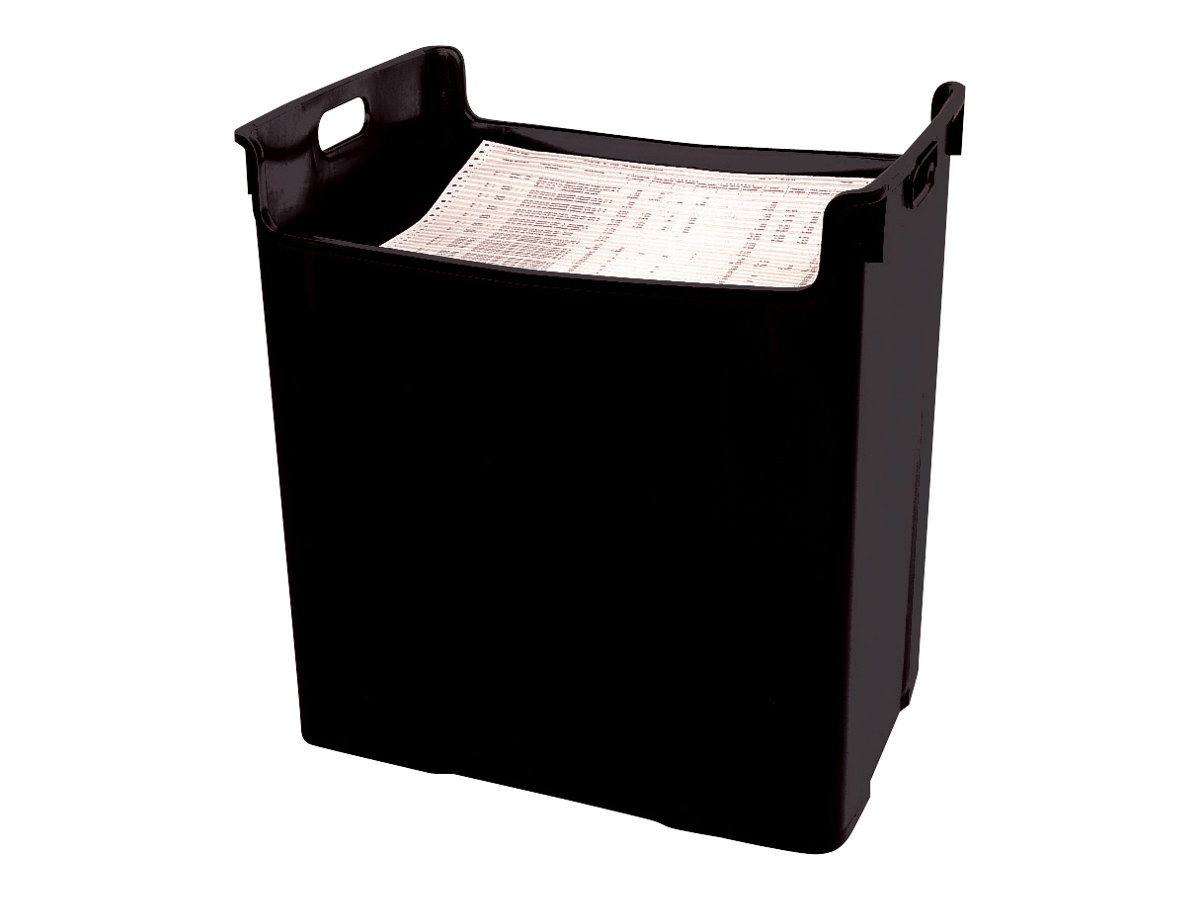 1 Corbeille à papier LEITZ - 40  litres en plastique  -  noir