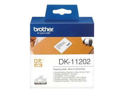 1 Rouleau d'étiquettes QL BROTHER 62x100mm 300 étiquettes DK11202