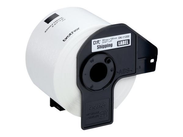 1 Rouleau d'étiquettes QL BROTHER 62x100mm 300 étiquettes DK11202