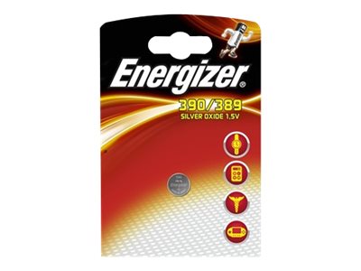 1 Pile oxyde d'argent ENERGIZER 390/389 (1,55 V)