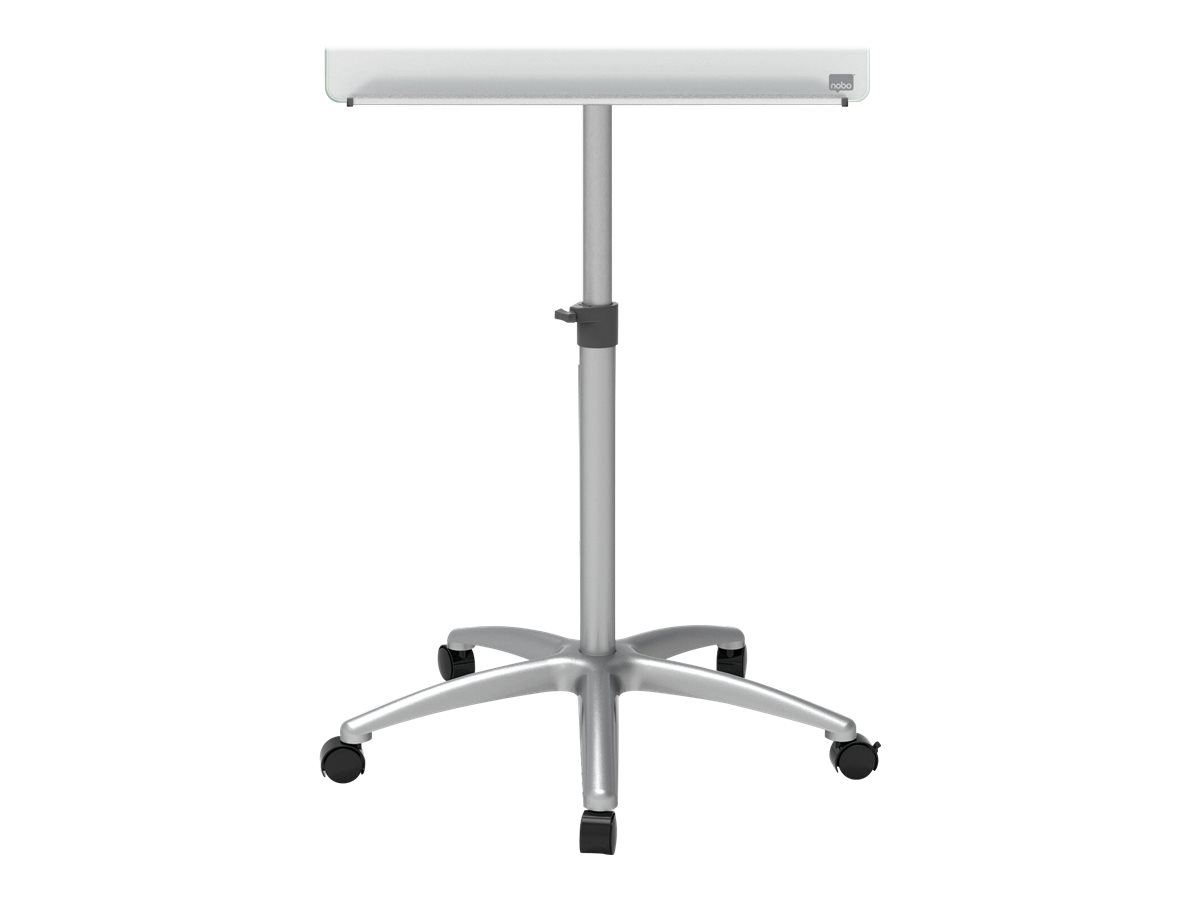 1 Chevalet mobile verre blanc brillant