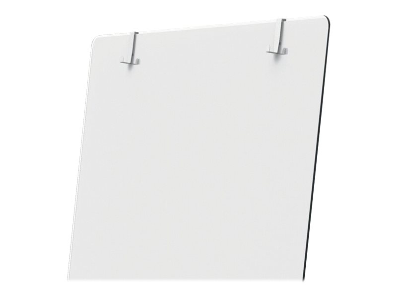 1 Chevalet mobile verre blanc brillant