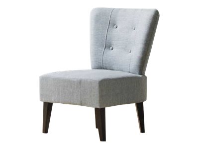 1 Table d'appoint ronde EasyDesk gris anthracite diam 40 cm