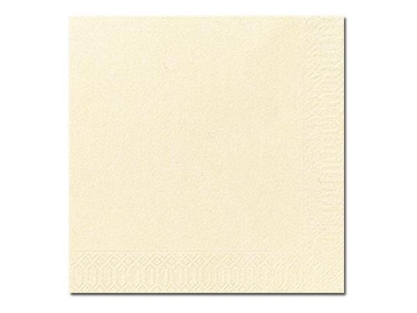 1 Sachet de 125 Serviettes ouate double épaisseur 33x33 cm