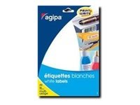 1 Etui de 16 Planches d'étiquettes multi-usages 16x22 mm, blanc - 1152 étiq