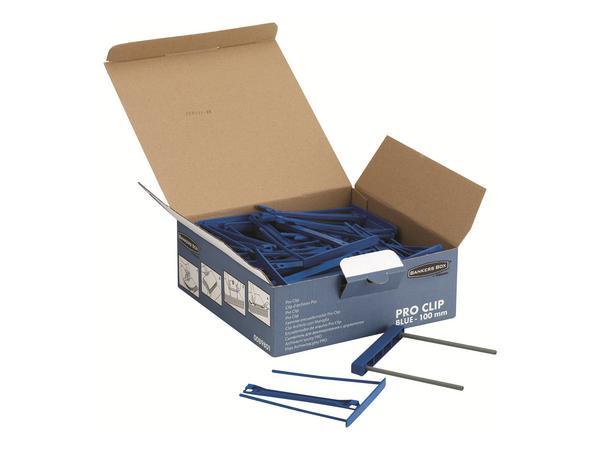1 Boite de 50 Clips d'archivage universel bleu fellowes