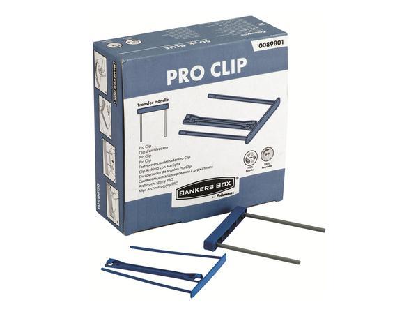 1 Boite de 50 Clips d'archivage universel bleu fellowes