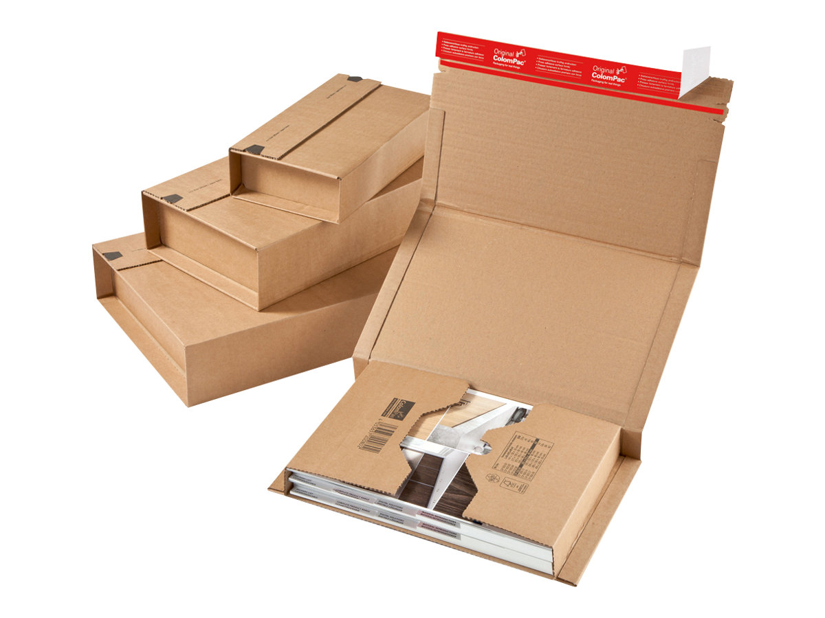 1 Lot de 20 boîtes d'expédition COLOMPAC A5+  251 x165 x 60 mm
