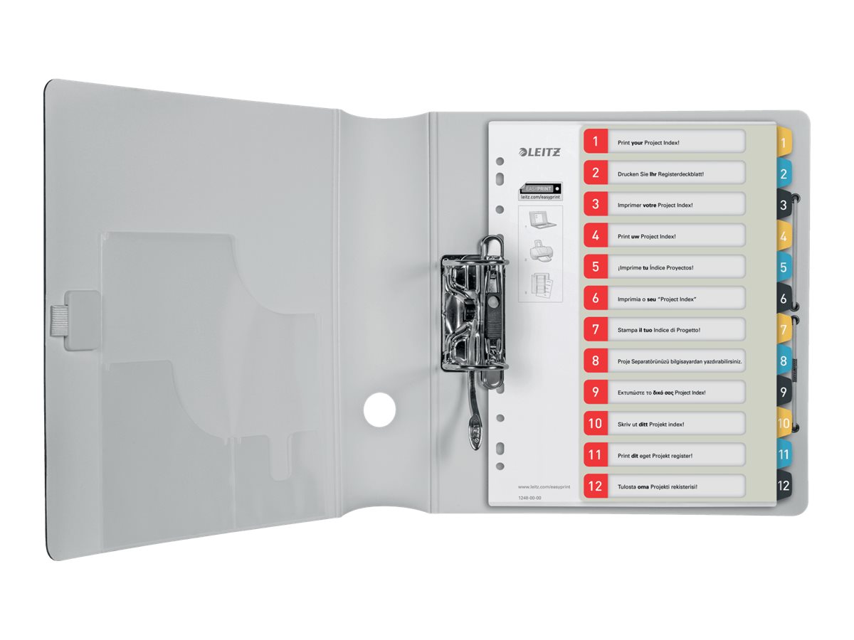 1 Jeu d'intercalaires imprimables LEITZ - A4 - 12 onglets