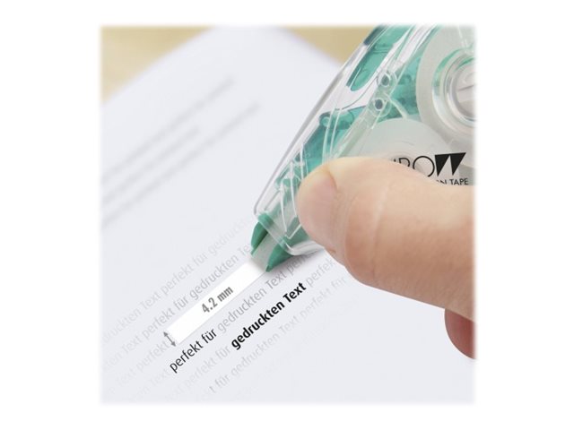 1 Correcteur latéral TOMBOW dévidoir de 16 m- largeur de bande 4,2 mm.