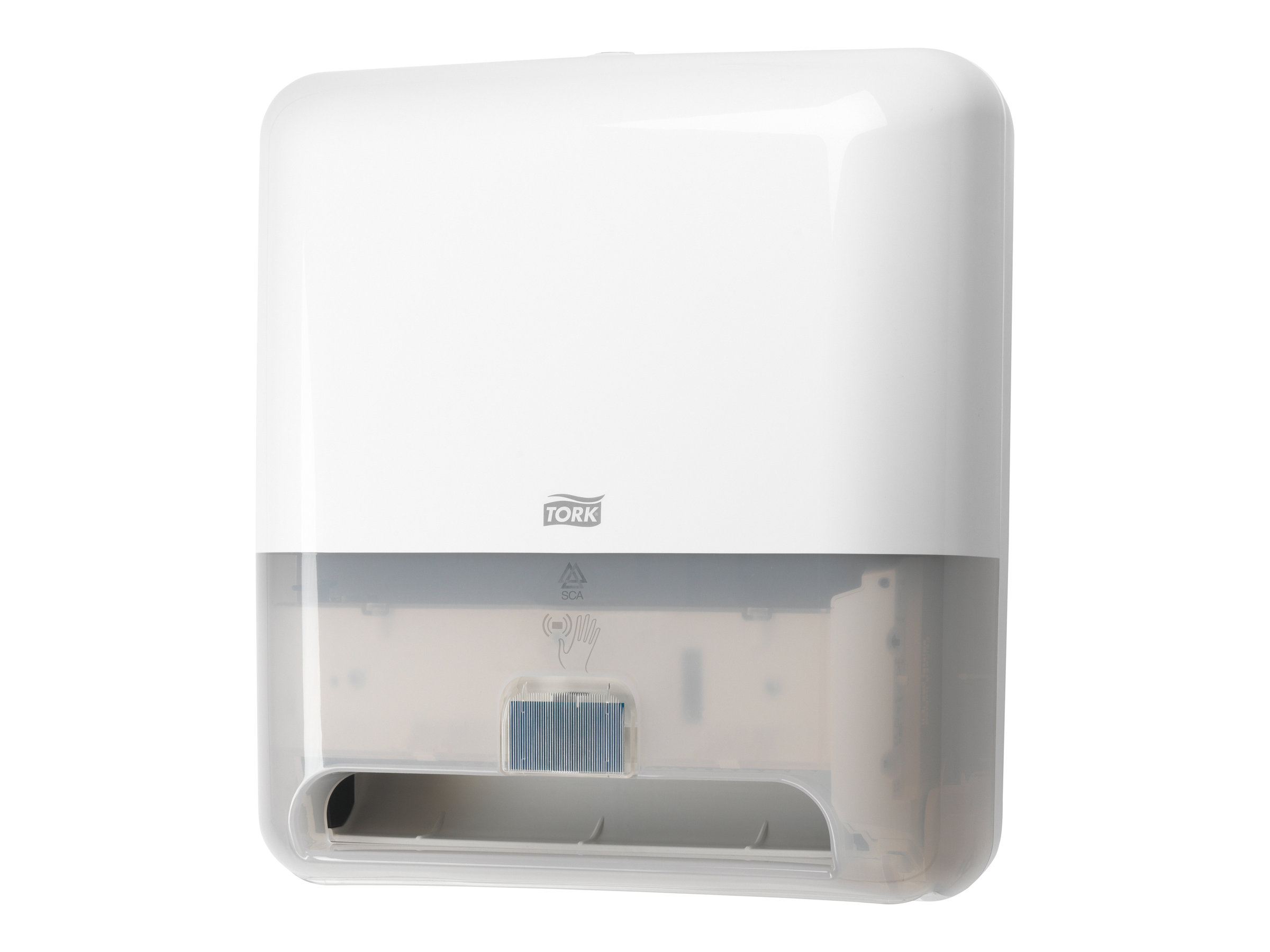 1 Distributeur rouleaux d'essuie-mains TORK Matic Intuition H1  blanc