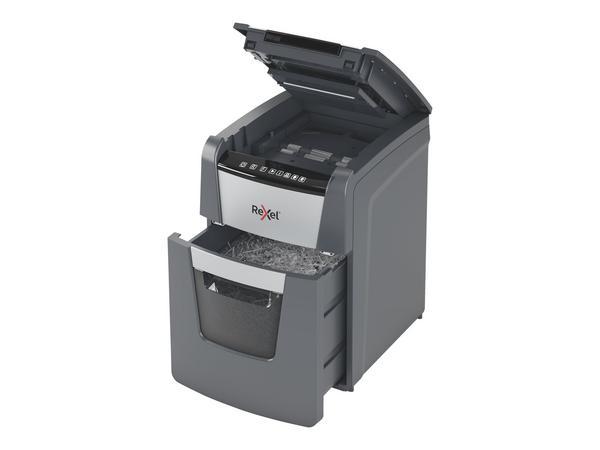 1 Destructeur Rexel Optimum AutoFeed+ 100X - Coupe croisée