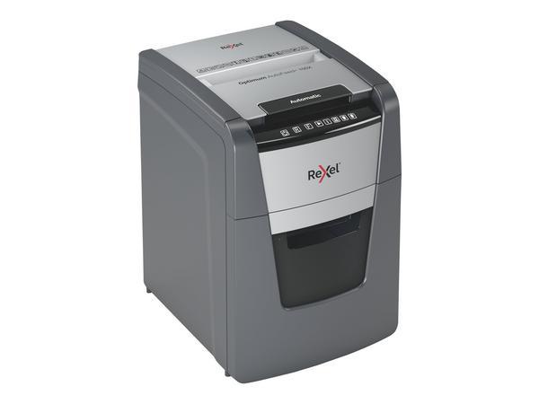 1 Destructeur Rexel Optimum AutoFeed+ 100X - Coupe croisée
