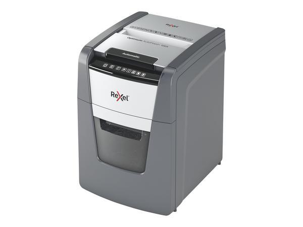1 Destructeur Rexel Optimum AutoFeed+ 100X - Coupe croisée