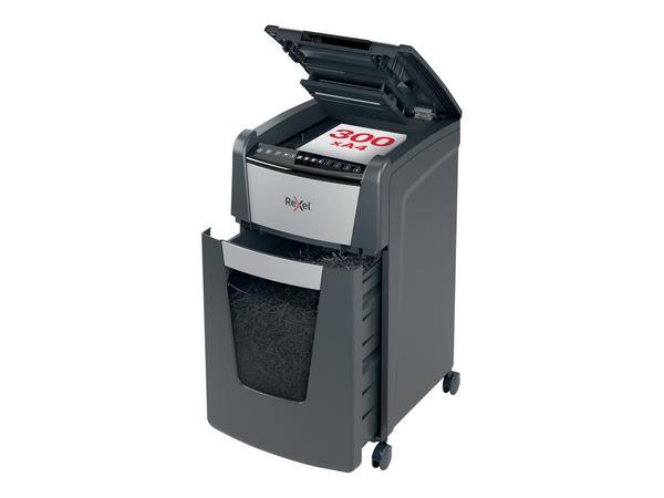 1 Destructeur Rexel Optimum Auto+ 300X -Coupe croisée