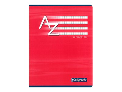 1 Répertoire piqûre Calligraphe 17x22 cm, 5x5, 70g, 96 pages