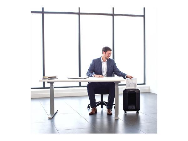 1 Destructeur FELLOWES LX85 20 L coupe croisée 12 feuilles